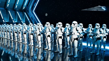 The Stormtrooper Corps was revived by the First Order, a successor in all but name to the Galactic Empire.