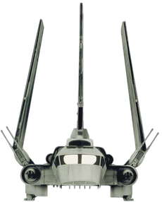 Imperial shuttle frontview