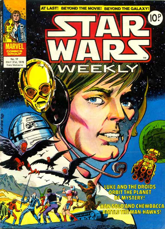 Star Wars Weekly 17 appearance in Common Appearance