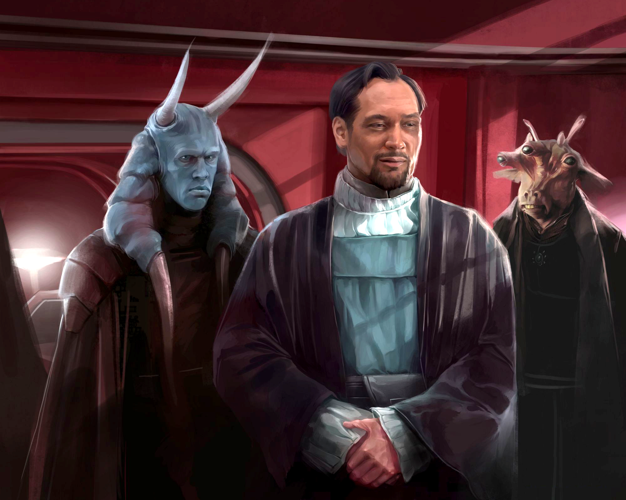 Senator Organa joined the Loyalist Committee in order to combat the Separatist Crisis.