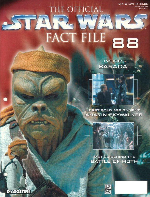 The Official Star Wars Fact File 88 appearance in Common Appearance