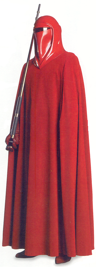 A Red Guard in full uniform