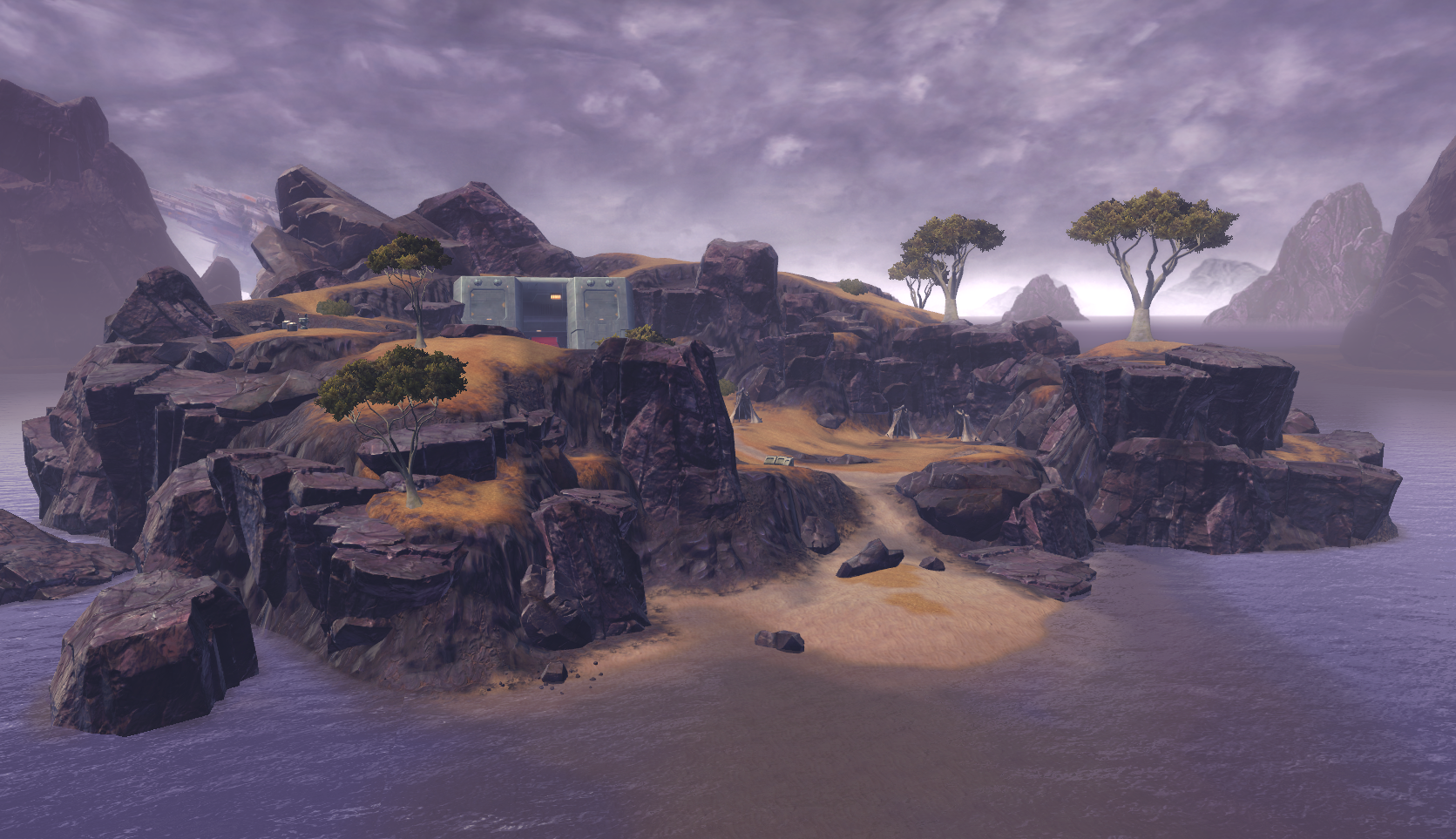 Unidentified Ord Mantell island appearance 