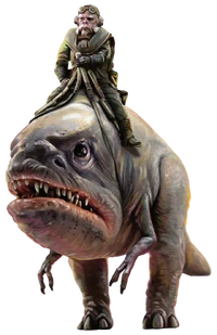 ブラーグは移動手段として飼いならされた