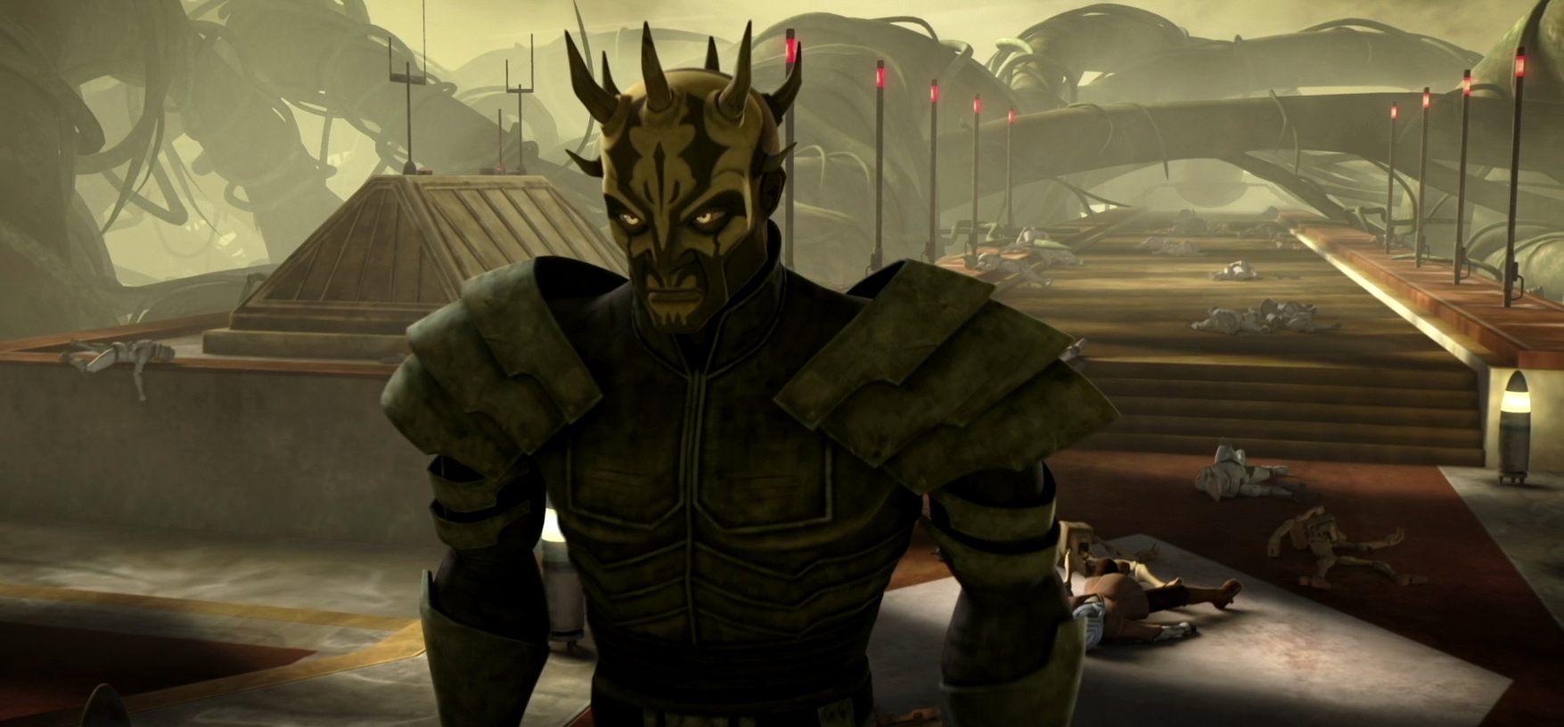 Dooku found a new secret apprentice, Savage Opress.