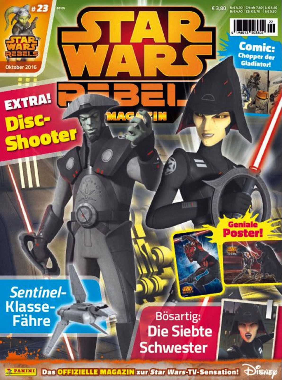 Star Wars Rebels Magazine 23 appearance in Common Appearance