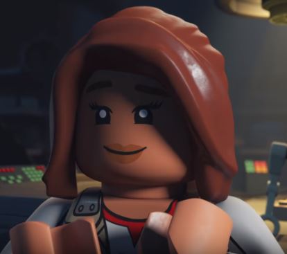 Moxie Freemaker, as depicted in LEGO Star Wars: All Stars.