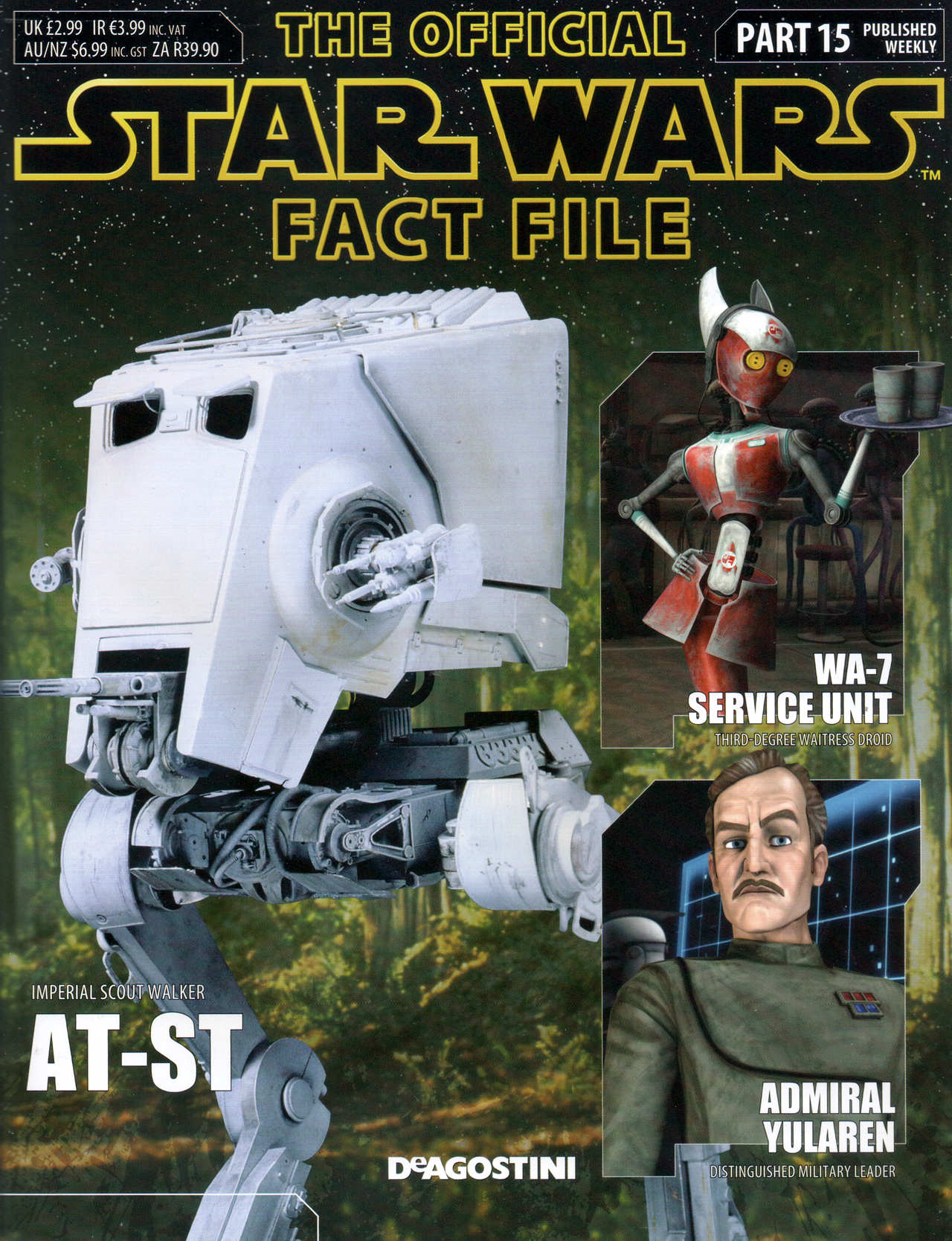 The Official Star Wars Fact File Part 15 appearance in Common Appearance