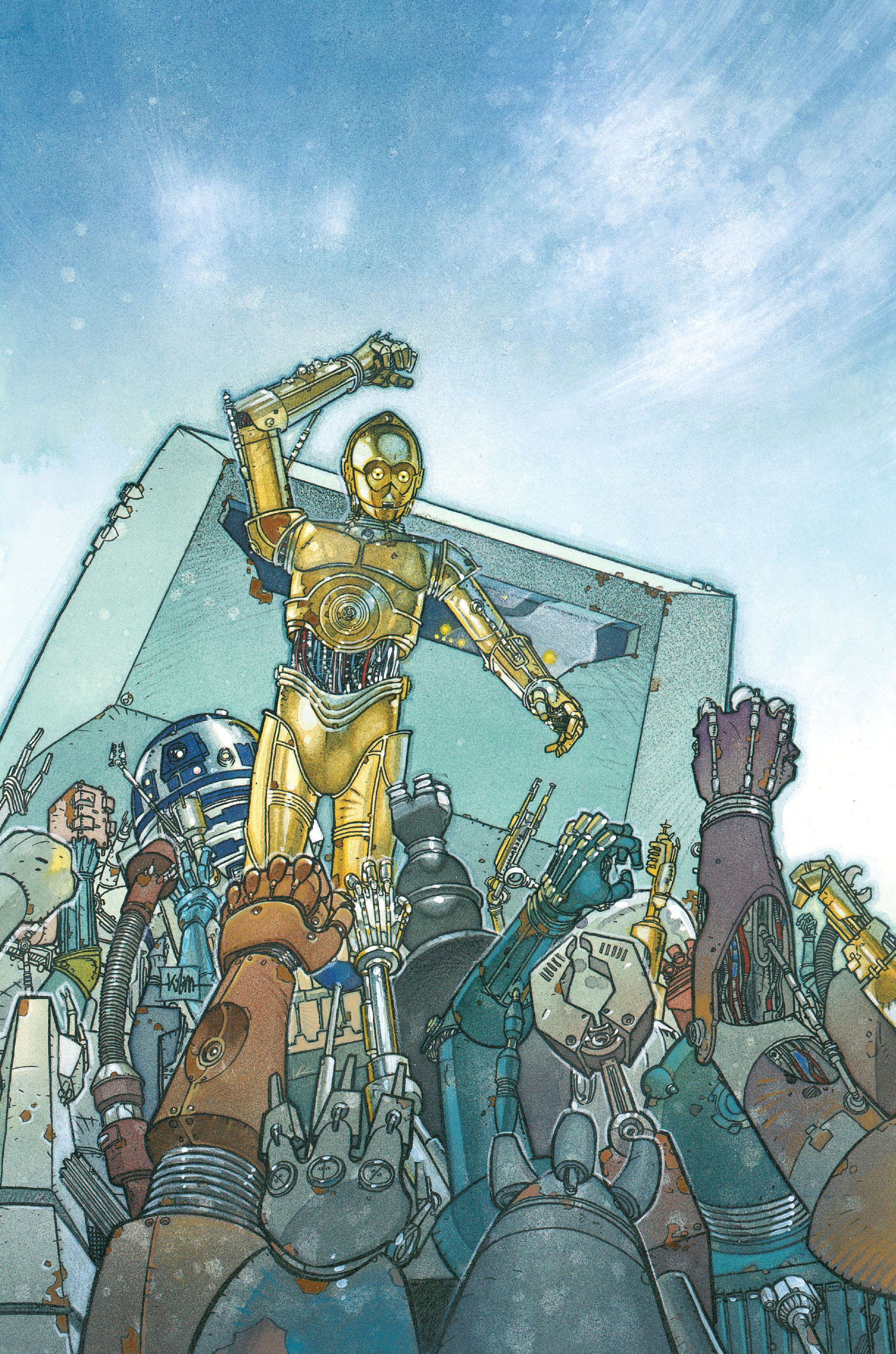 Droid rebellion appearance in Common Appearance