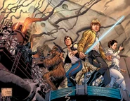 Textless variant cover by Joe Quesada, Mark Morales & Laura Martin