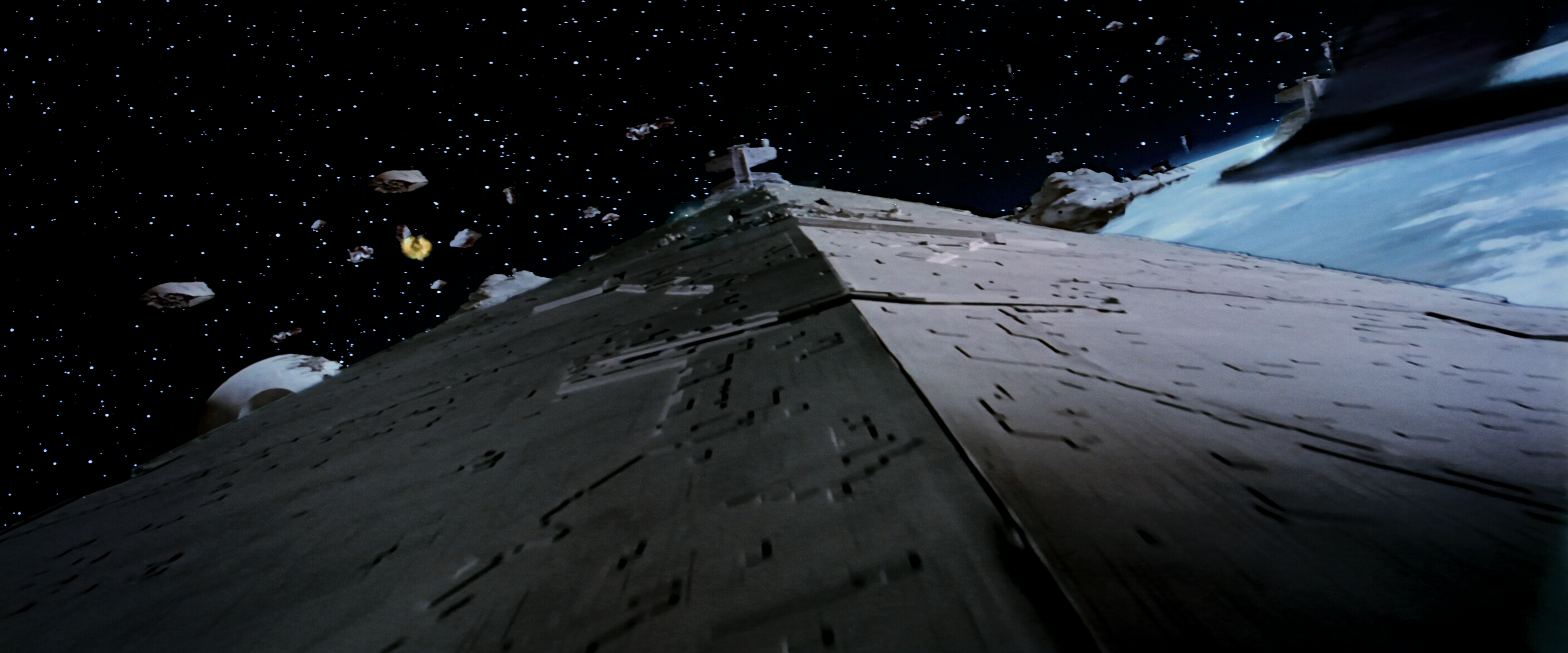 A Tector-class Star Destroyer participated in the Battle of Endor.