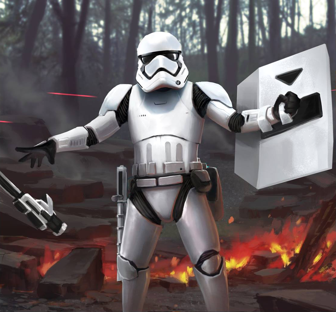 Nines was a loyal stormtrooper who denounced Finn as a traitor to the First Order.