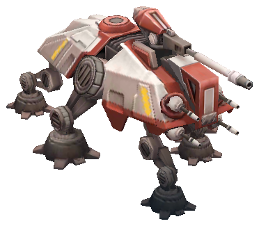 An All Terrain Tactical Enforcer used by the Rebel Alliance during the Galactic Civil War.