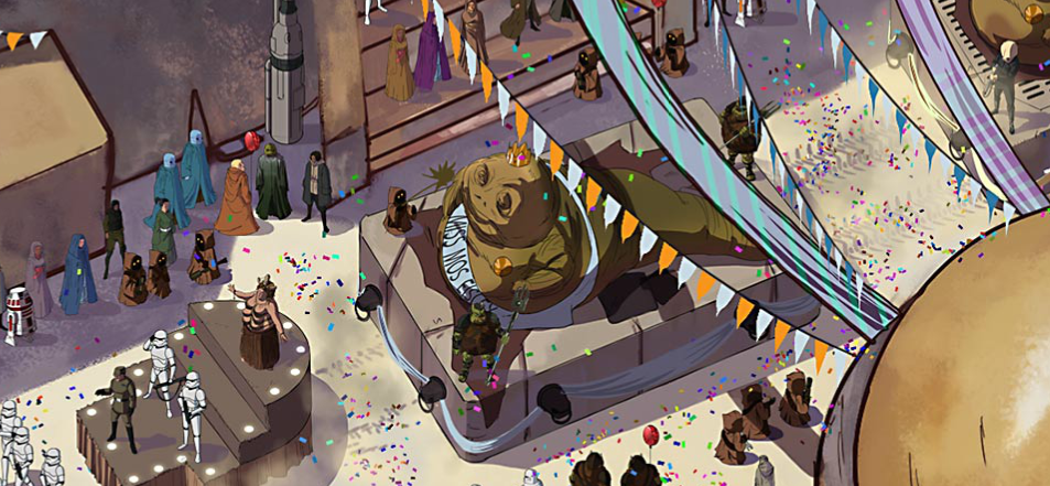 Mos Eisley Parade appearance 
