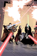 Textless The Phantom Menace 25th Anniversary variant cover by Chris Sprouse