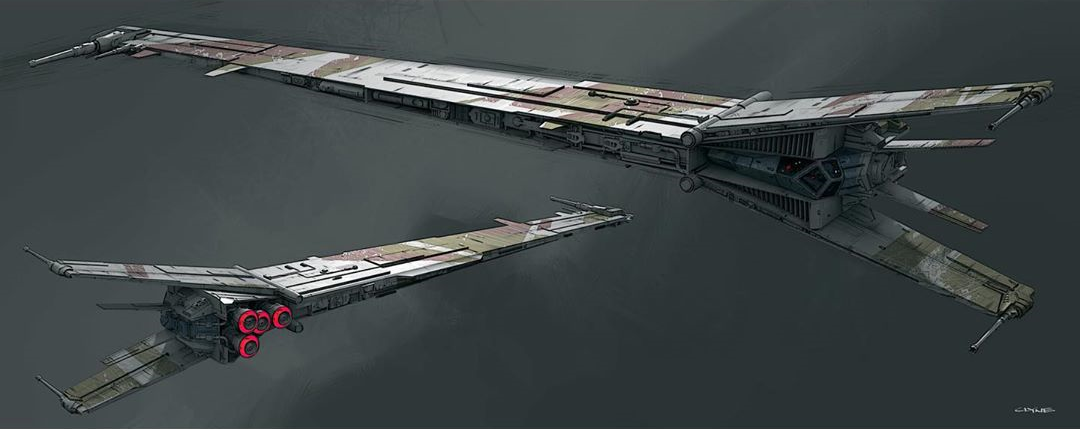 The Buckshot concept art that was later used for the Razor Assault Ship.