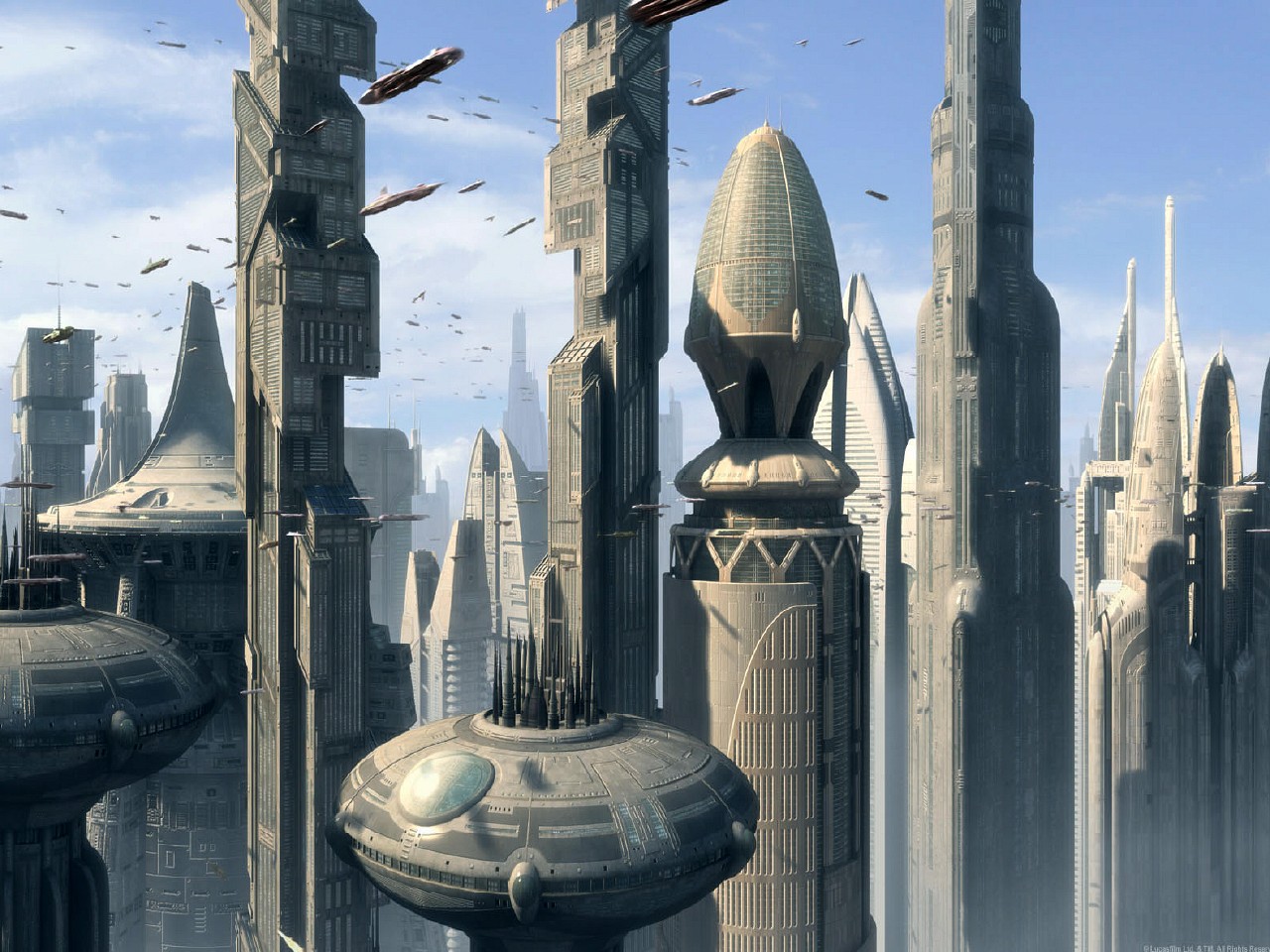 The deep city–covered nature of the planet Coruscant was one of the aspects affecting research efforts into the historicity of the events of the Dha Werda Verda.