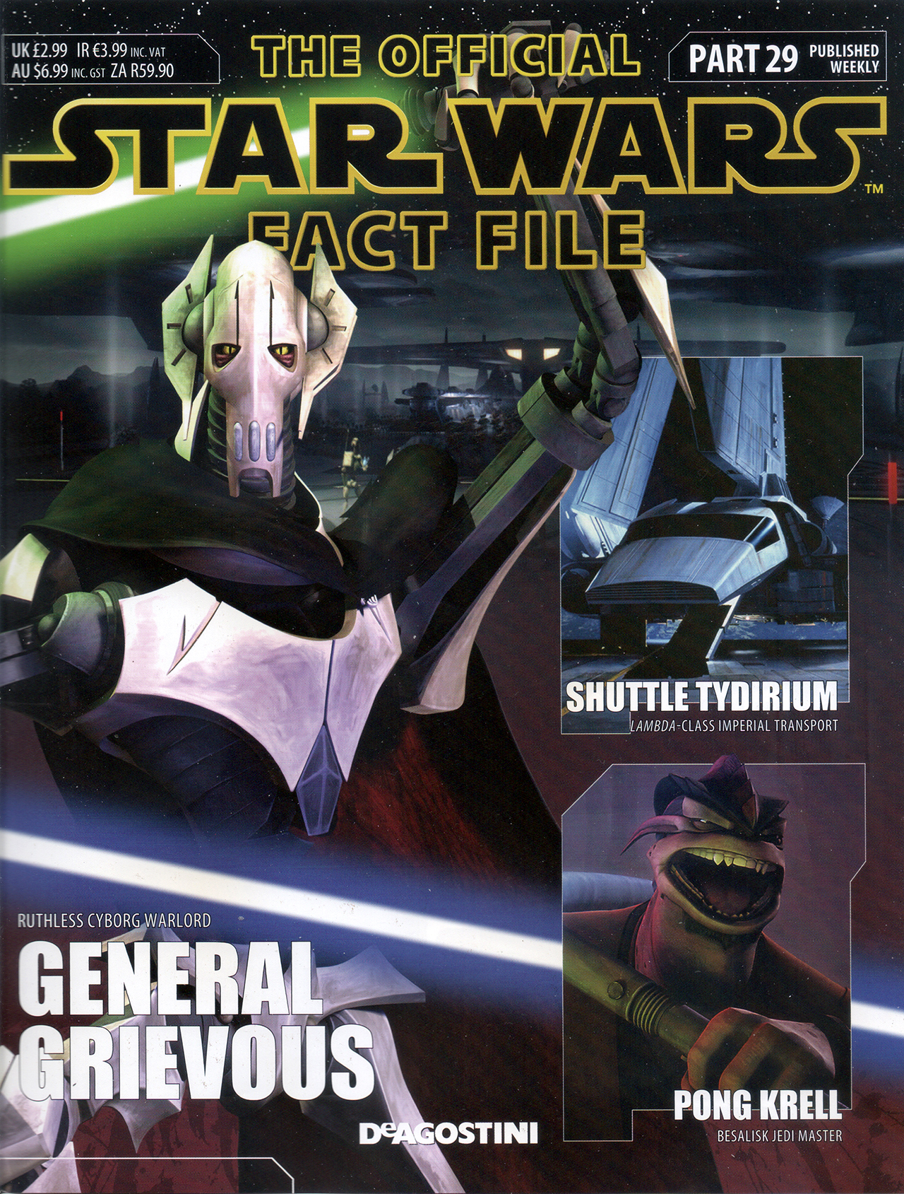 The Official Star Wars Fact File Part 29 appearance in Common Appearance