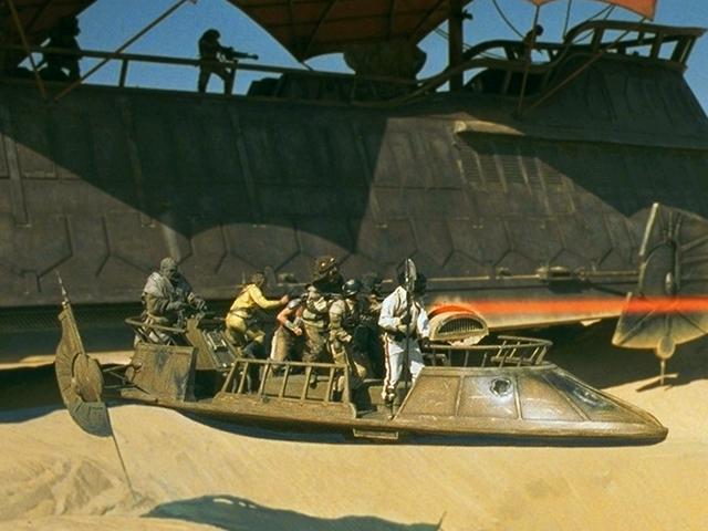 Pote Snitkin piloted one of Jabba's skiffs.