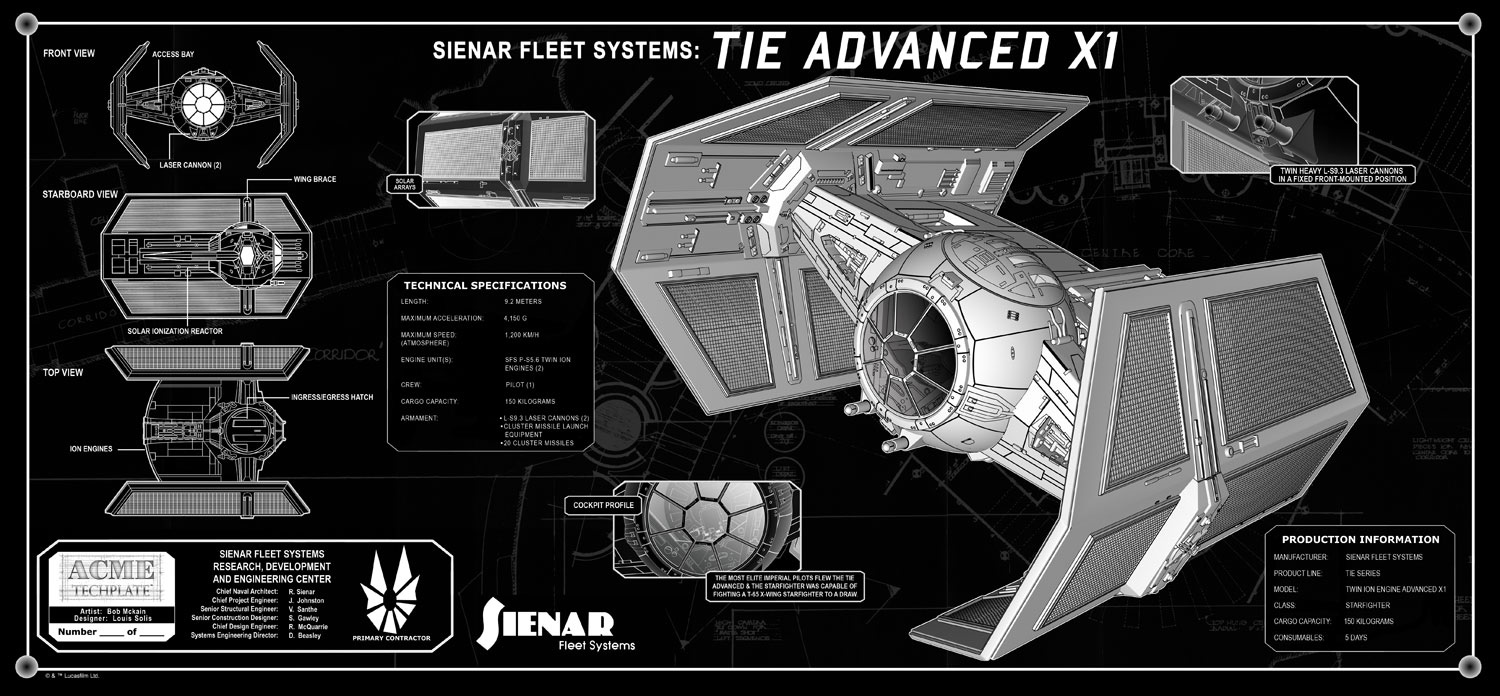 "Vader's TIE Fighter" TechPlate appearance in Common Appearance