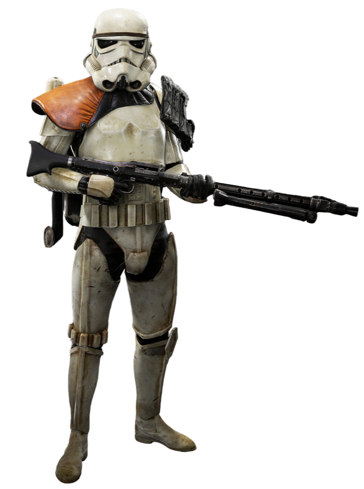 Desert stormtrooper appearance in Common Appearance