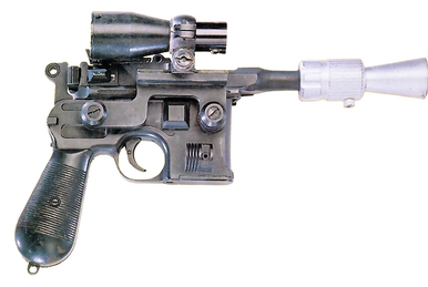 Cassian Andor's blaster, Wookieepedia