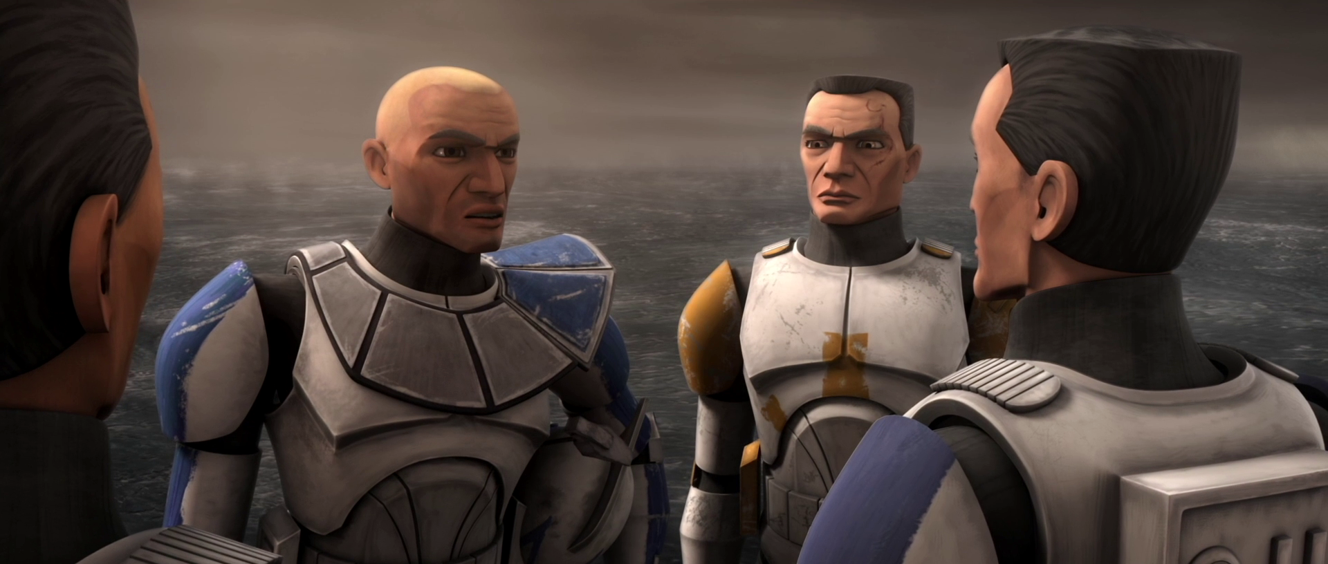 Captain Rex and Commander Cody revealed Fives and Echo's promotion to be ARC troopers.