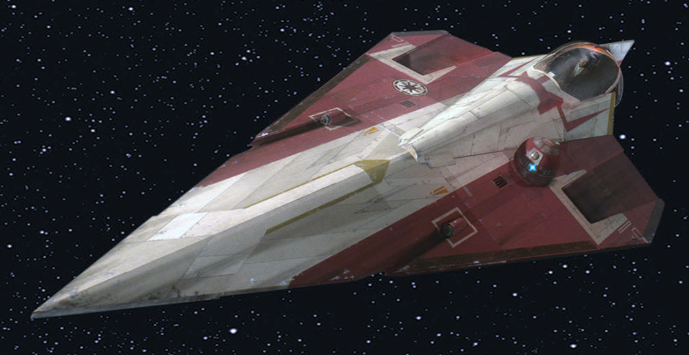 Obi-Wan Kenobi's Delta-7 Aethersprite-class light interceptor