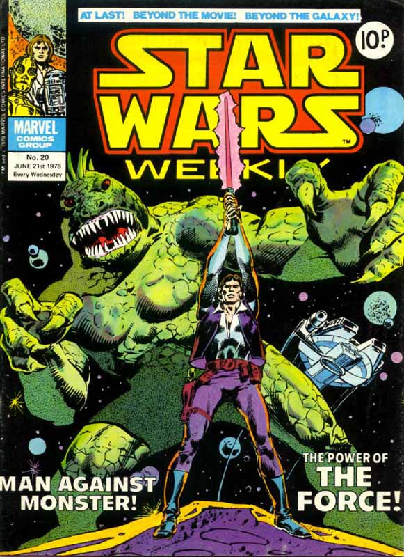 Star Wars Weekly 20 appearance in Common Appearance