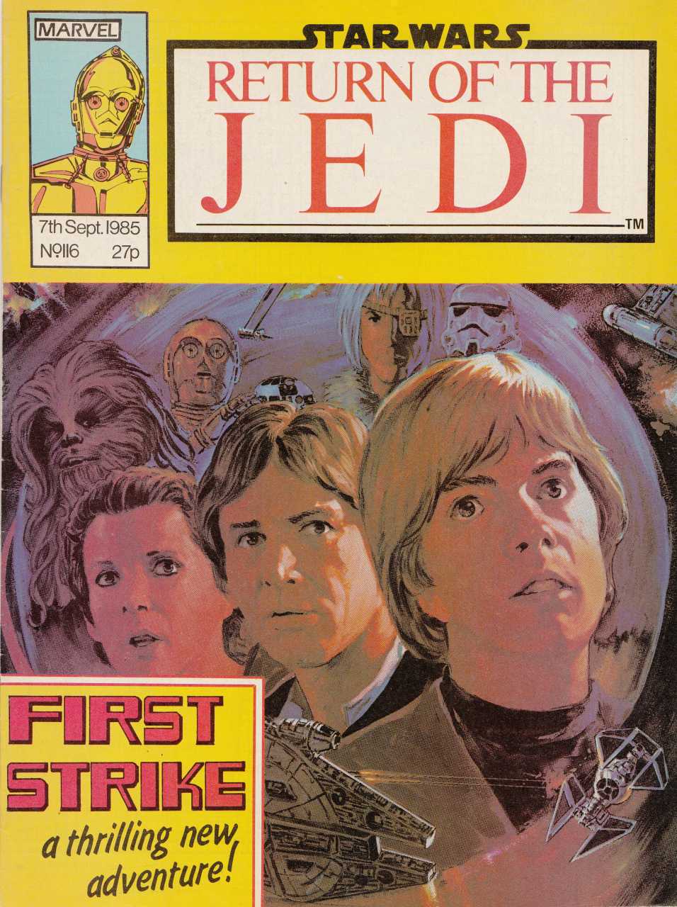 Return of the Jedi Weekly 116 appearance in Common Appearance