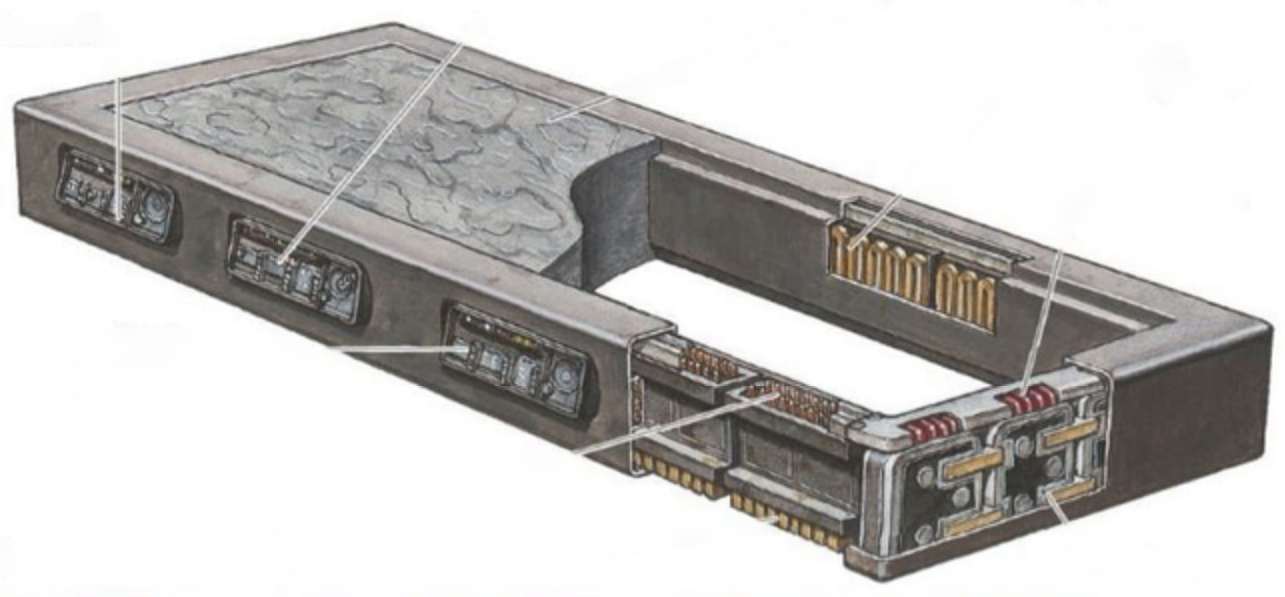 Carbonite storage repulsor sled appearance in Common Appearance