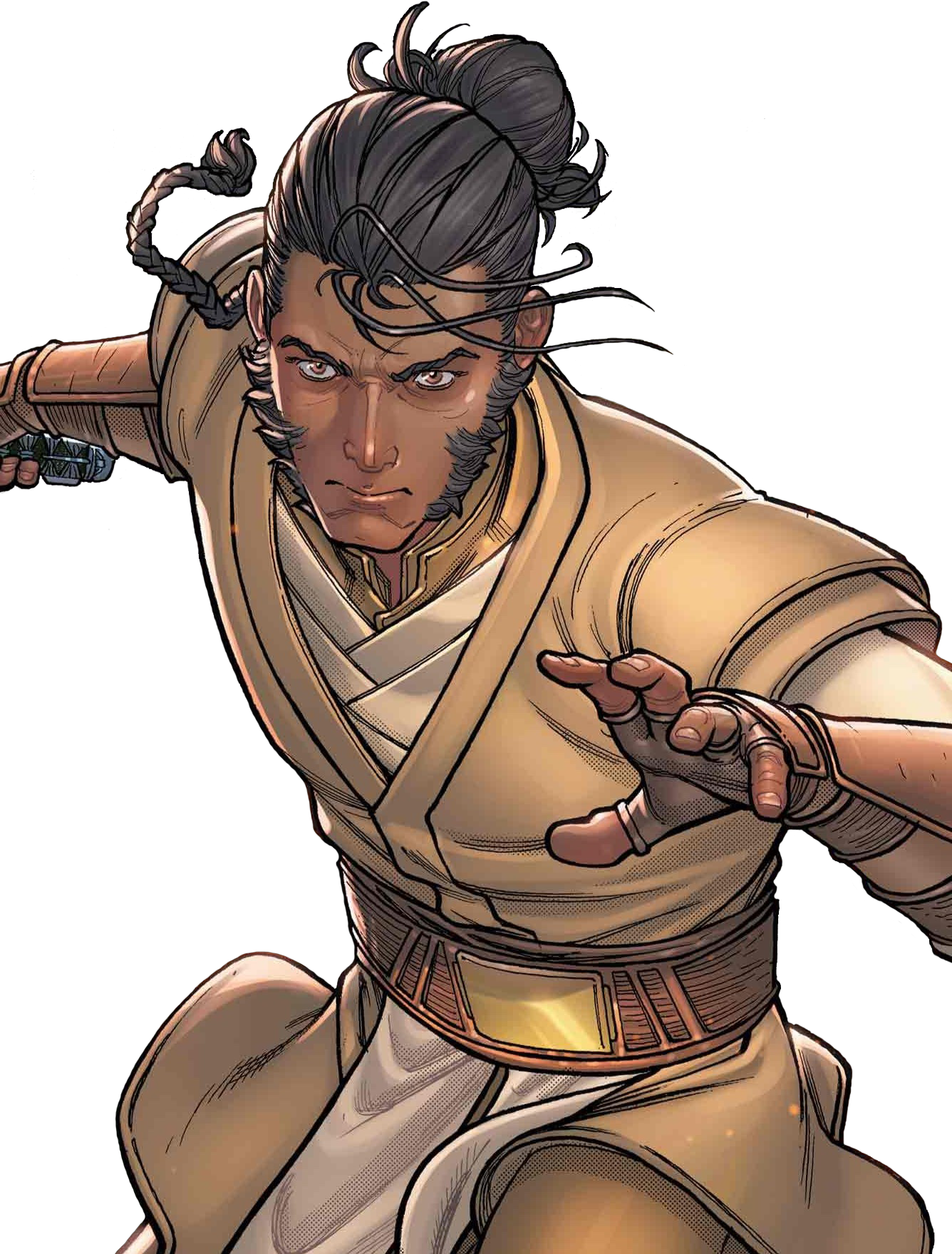 Kantam Sy, a non-binary human Jedi Master