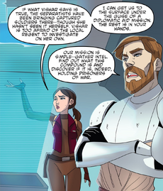 Comic Review - Qui-Gon Jinn and His Padawan Travel to to a Moon of Darkness  in Star Wars: Obi-Wan #2 