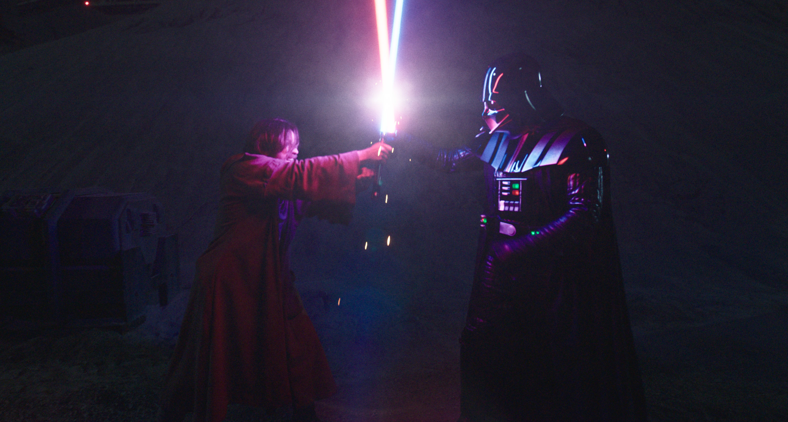 Obi-Wan Kenobi and Darth Vader have their second duel after 10 years.