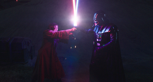 Kenobi and Vader duel after 10 Years