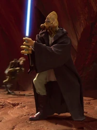 Pablo-Jill during the Battle of Geonosis.