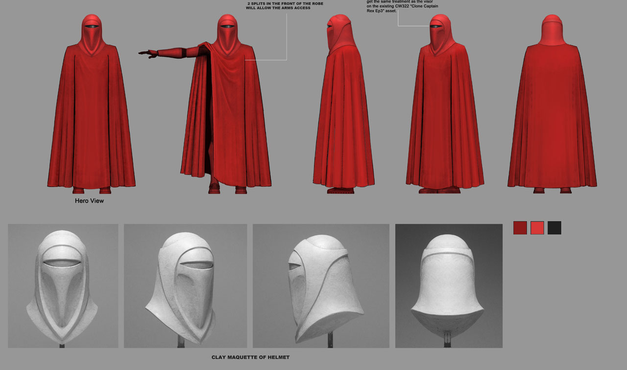 Red Guard concept art.