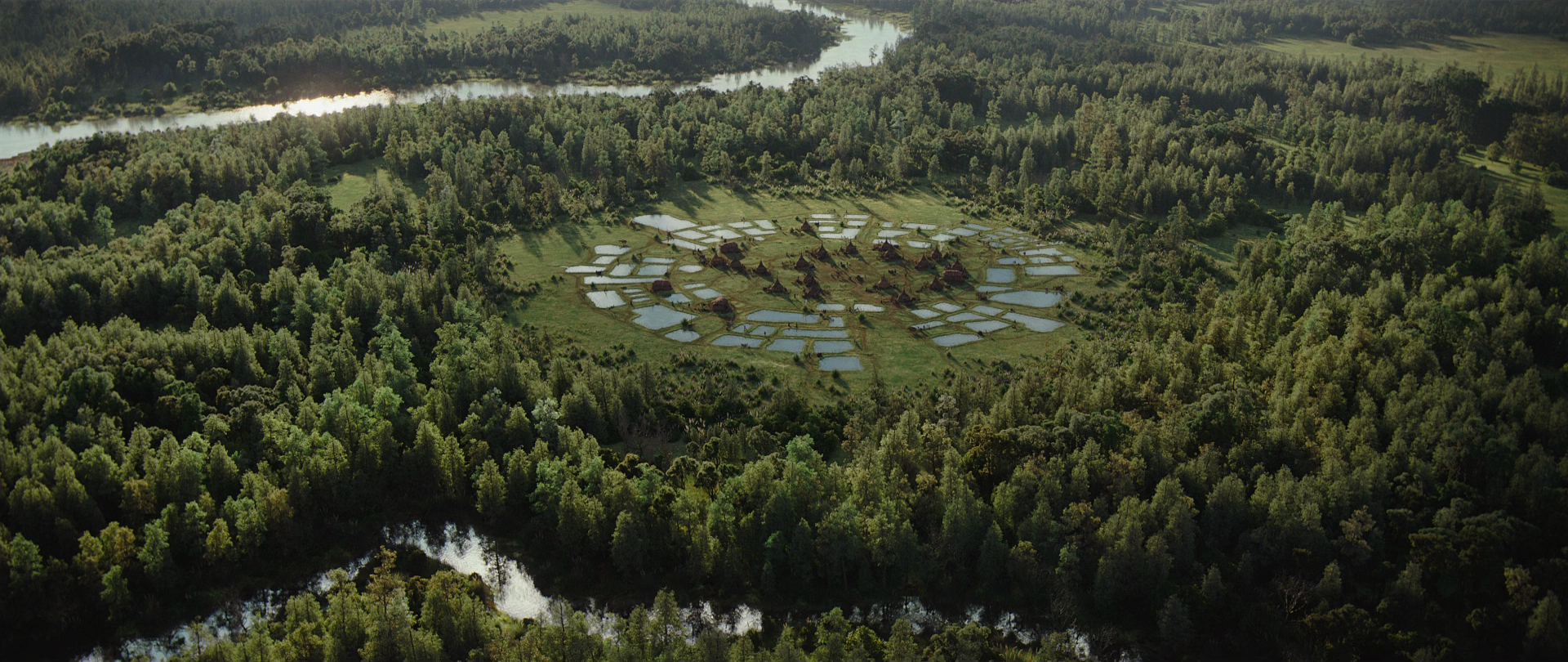 A krill farming village