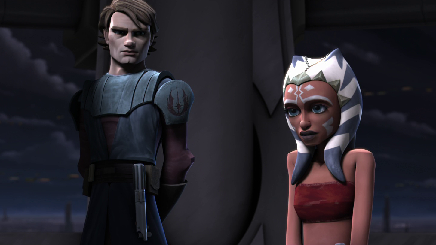 Tano, reprimanded by the High Council on Coruscant.