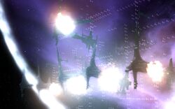 Darth Marrs flagship explodes Eternal Fleet