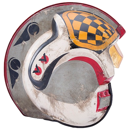 Derek Klivian's first flight helmet