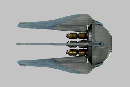 E3-standard starship lifeboat appearance in Common Appearance