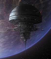 Imperial orbital station