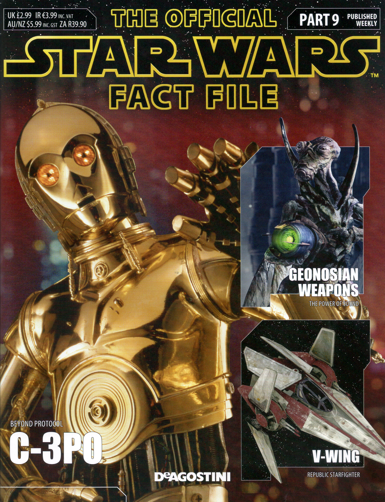 The Official Star Wars Fact File Part 9 appearance in Common Appearance