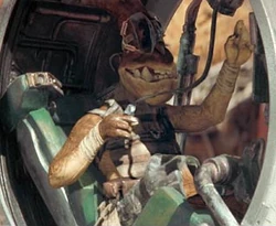 Teemto in zijn Podracer