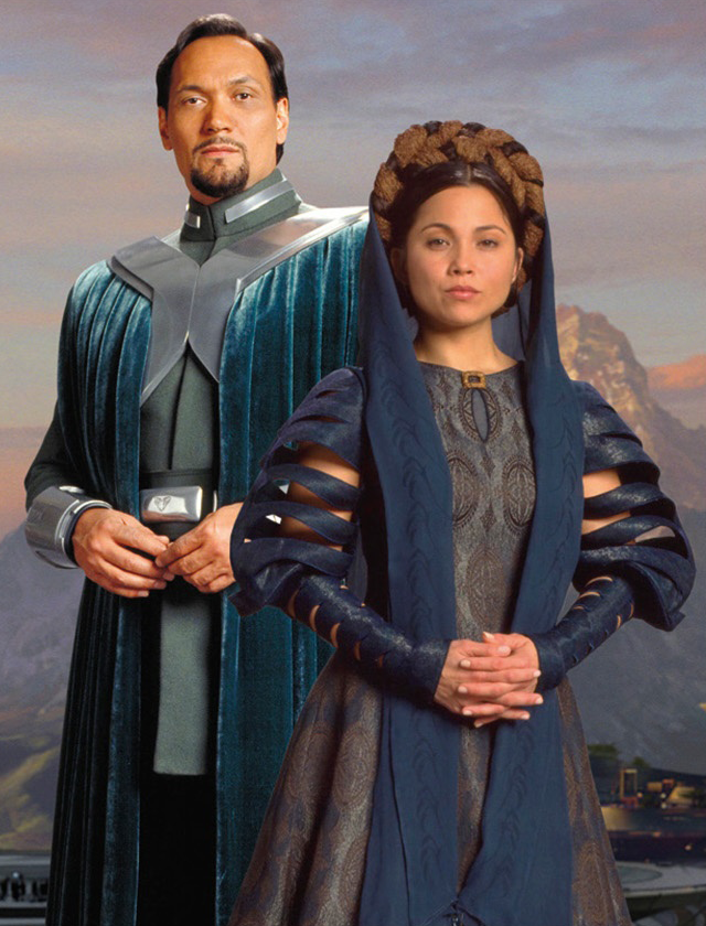 Breha and her husband, Bail, were happily married and worked togther to help form the Rebel Alliance.