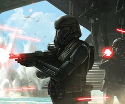 The Scarif garrison deployed   reinforcements in the .