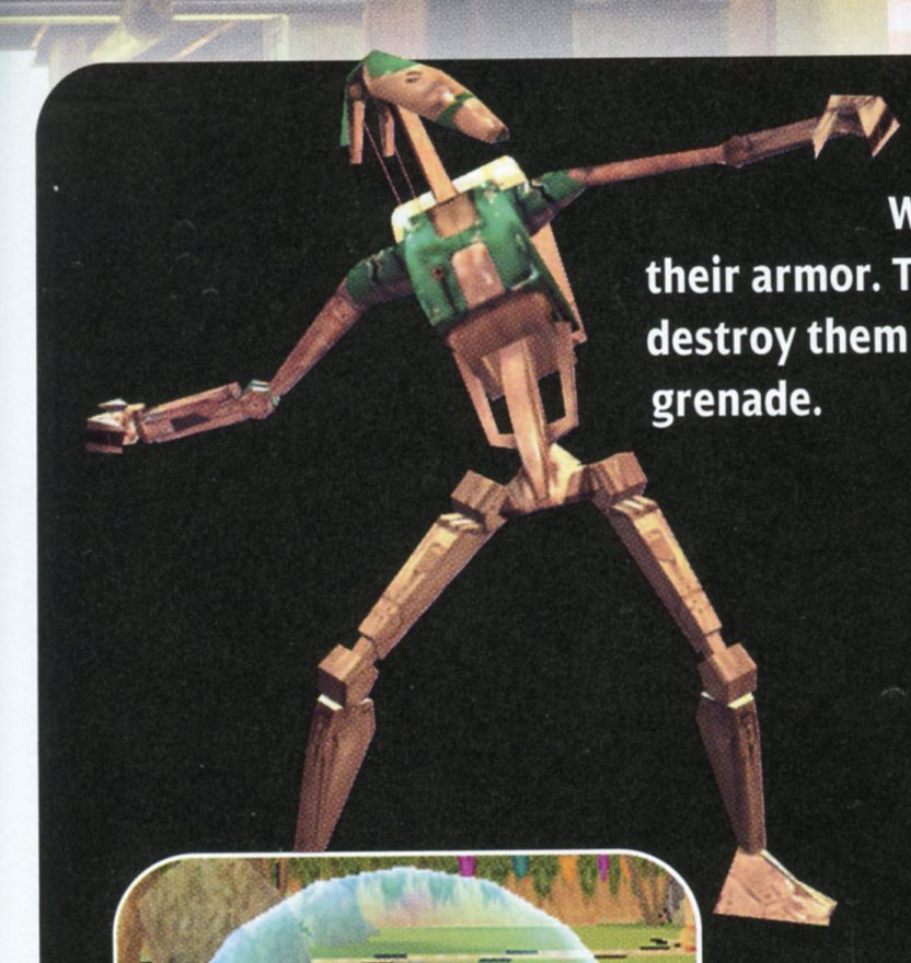 Grenade droid appearance in Common Appearance