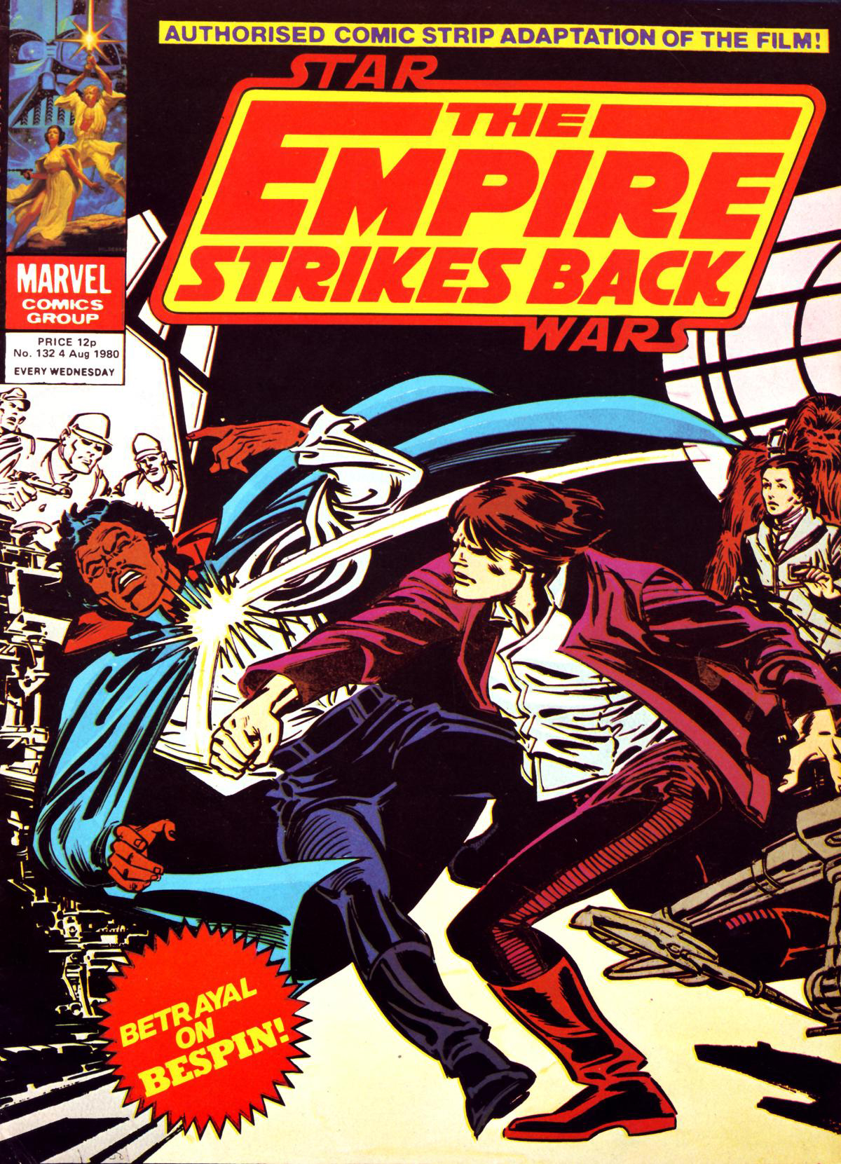 The Empire Strikes Back Weekly 132 appearance in Common Appearance