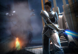 Senya strikes Valkorion